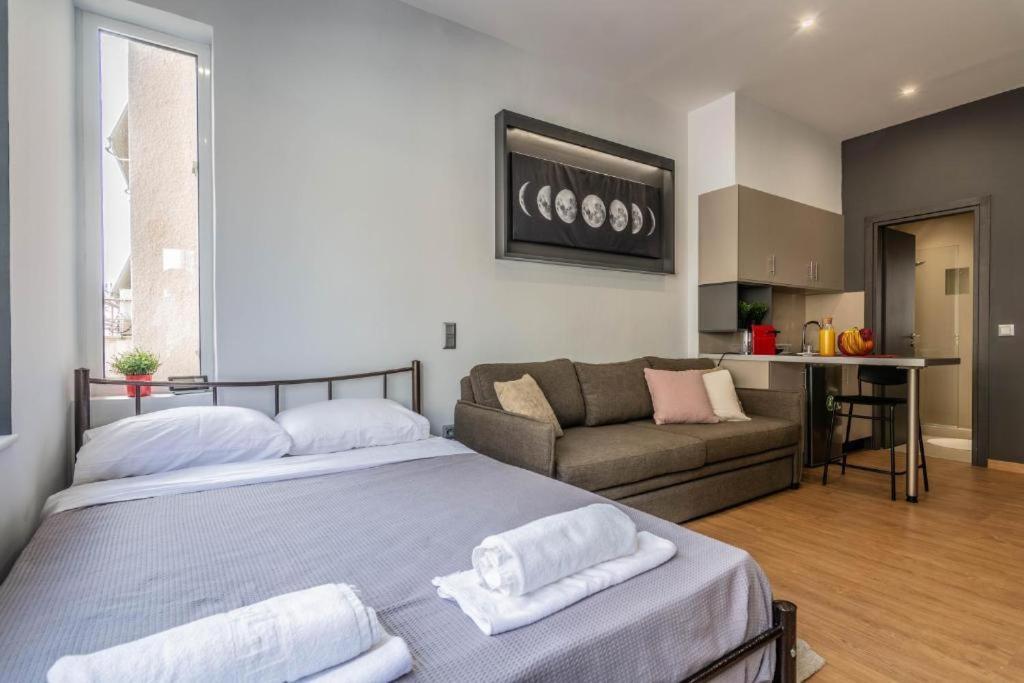 Aris Premium Accommodations Aten Rum bild