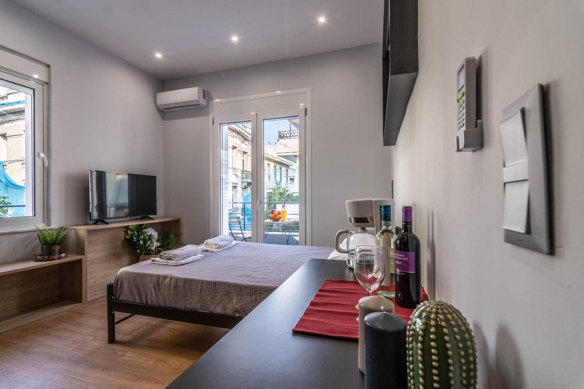 Aris Premium Accommodations Aten Rum bild