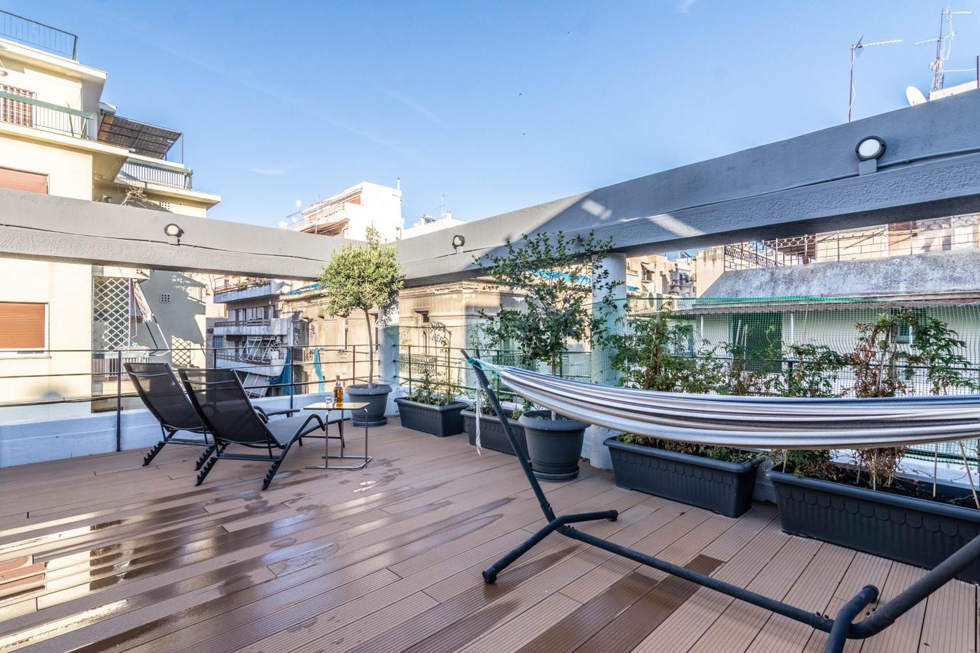 Aris Premium Accommodations Aten Exteriör bild